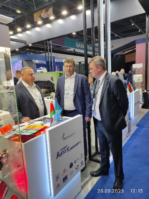 Участие в Международной промышленной выставке