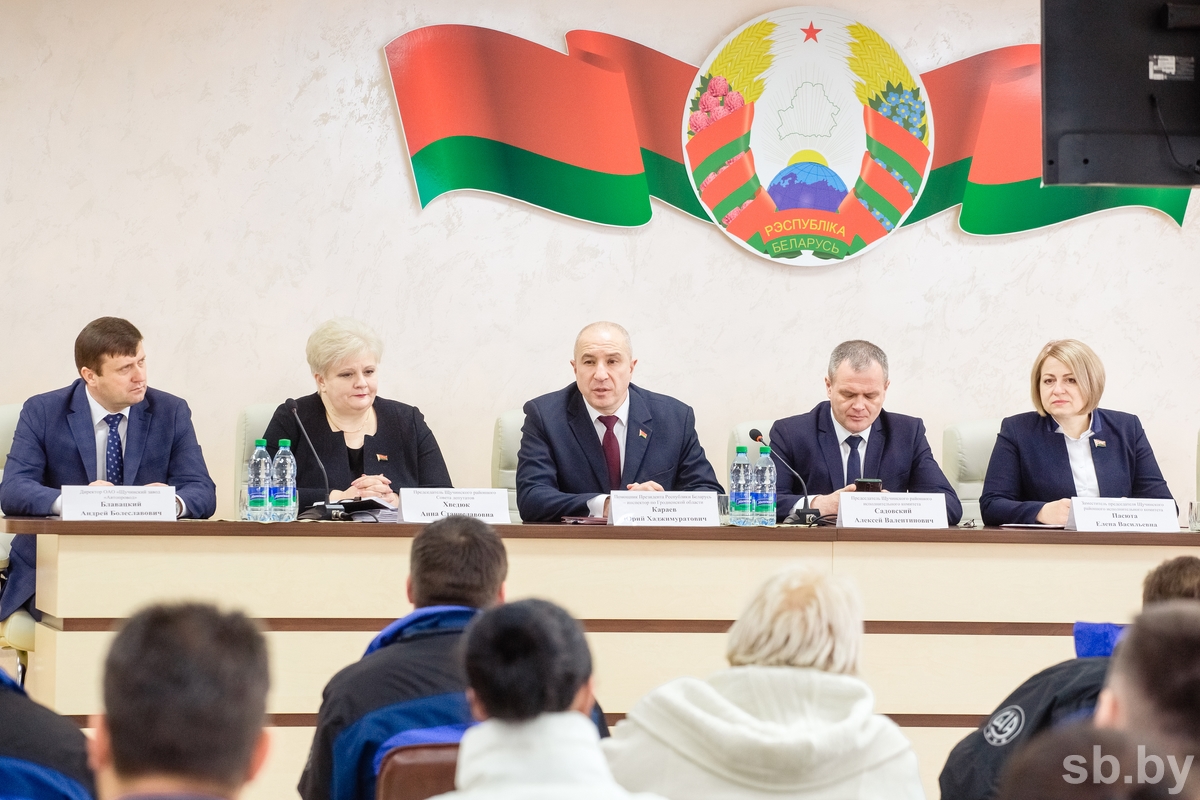 Встреча с помощником Президента Республики Беларусь