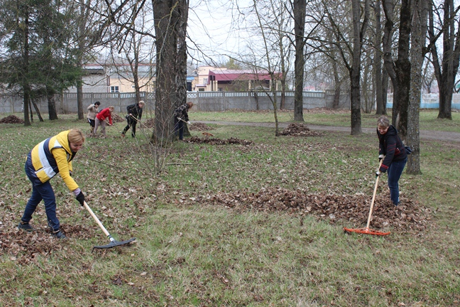 Заводчане присоединились к эстафете чистоты