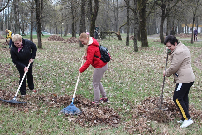 Заводчане присоединились к эстафете чистоты